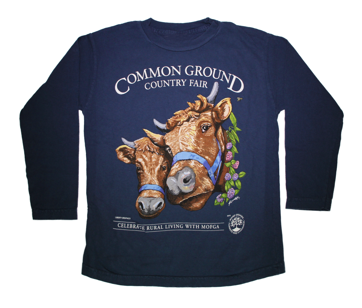 2019 COWS - Youth Short Sleeve T-Shirt – MOFGA's Online Country Store