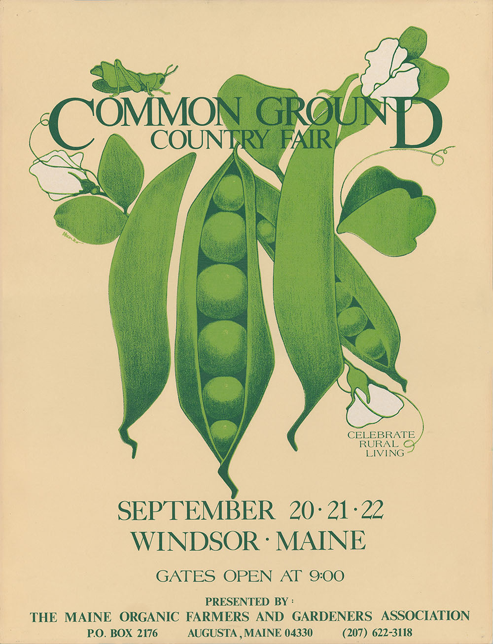 MOFGA's 1985 Common Ground Country Fair Poster - PEAS – MOFGA's Country ...