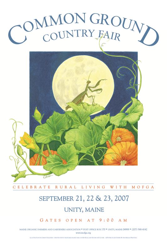 2007 Praying Mantis - Large Poster