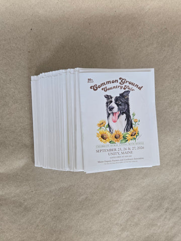Common Ground Country Fair Notecard SET