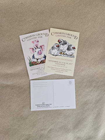 CGCF Individual POSTCARDS