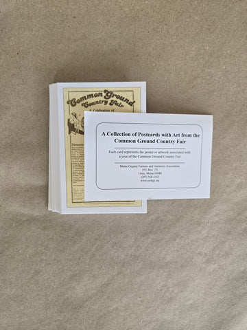 Common Ground Country Fair Postcard SET