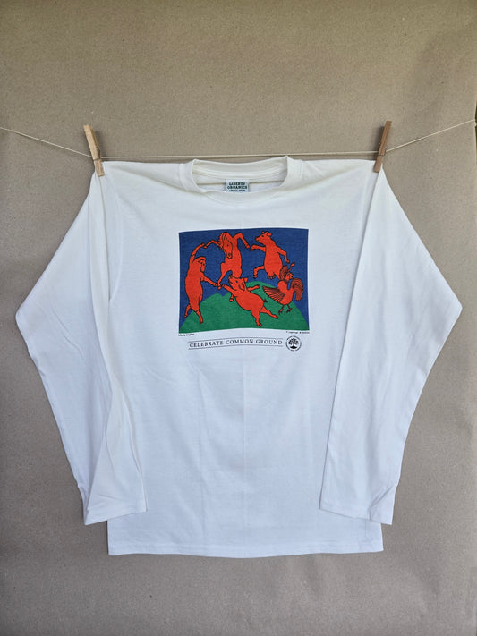 Dancing Animals - Adult Long Sleeve T-Shirt