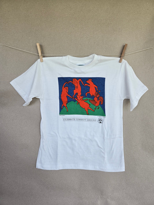 Dancing Animals - Youth Short Sleeve T-Shirt