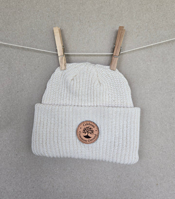 "Celebrate Common Ground" Natural Organic Cotton Beanie