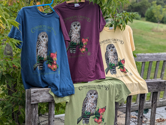 2024  Owl with Apples Shirts