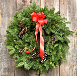Pre-Order Large Traditional Holiday Wreath