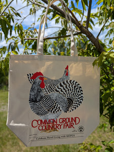 1984 Chicken Reprint Grocery Tote