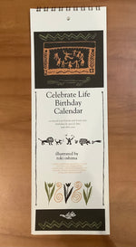 Toki Art - Celebrate Life Birthday Calendar