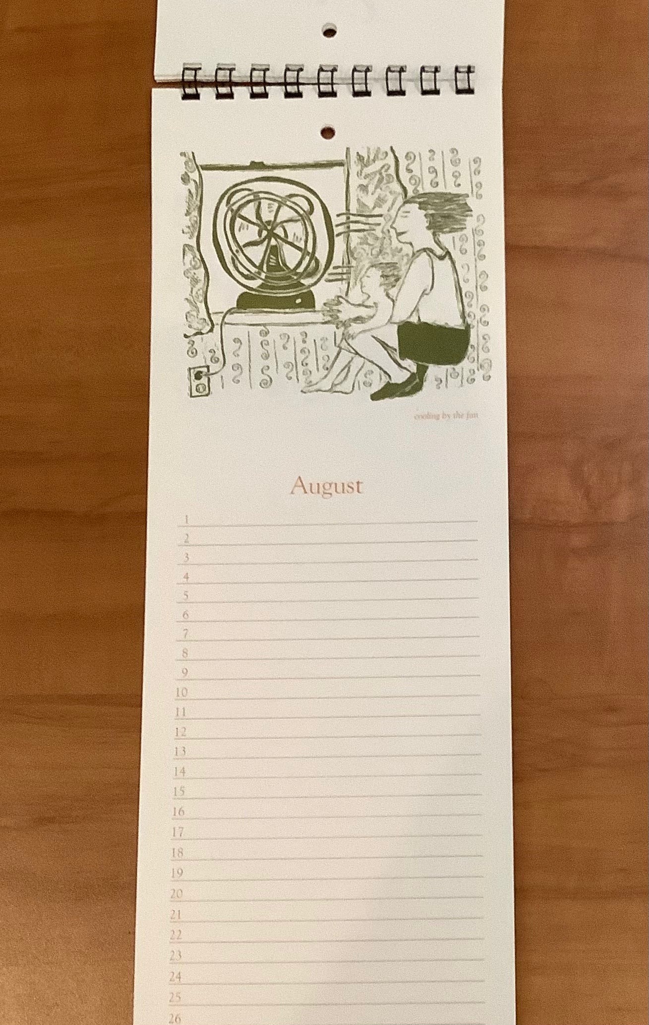 Toki Art - Celebrate Life Birthday Calendar