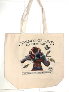 2015 Goat REPRINT - Grocery Tote