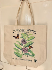 2023 Monarch and Milkweed - Grocery Tote Bag
