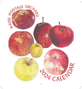 2024 Maine Heritage Orchard Calendar