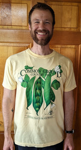 1985 Peas REPRINT - Adult Regular Short Sleeved T-Shirt