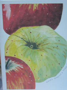 Maine Heirloom Apple Notecard: Individual Cards