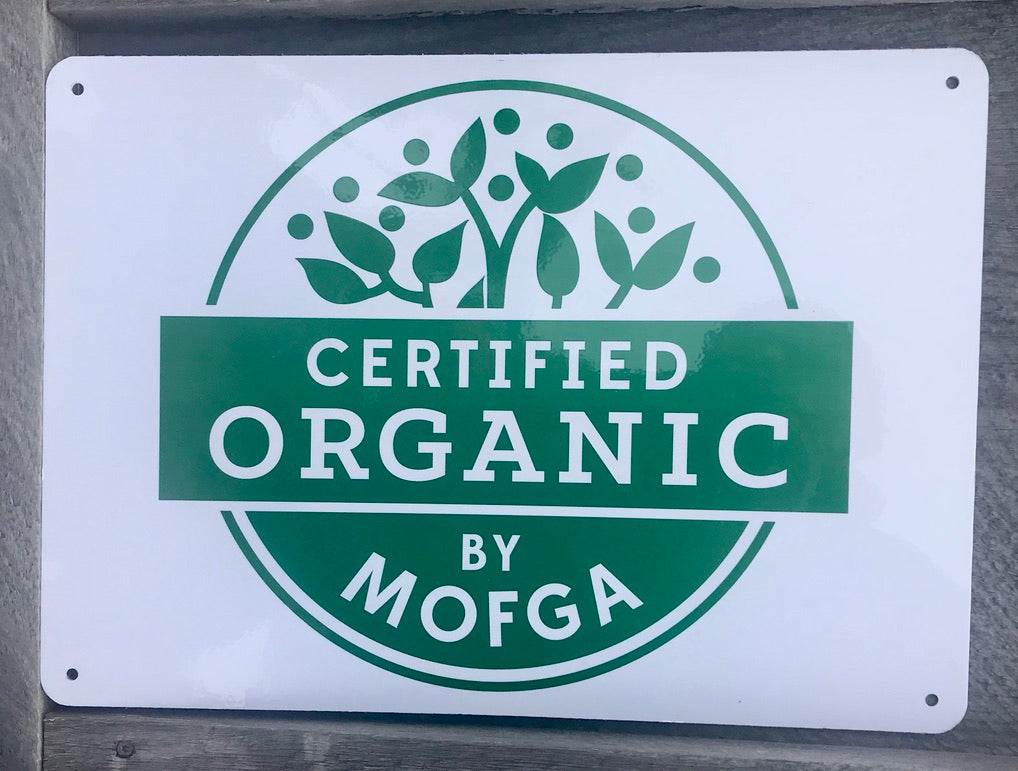 MOFGA Certified Organic Sign