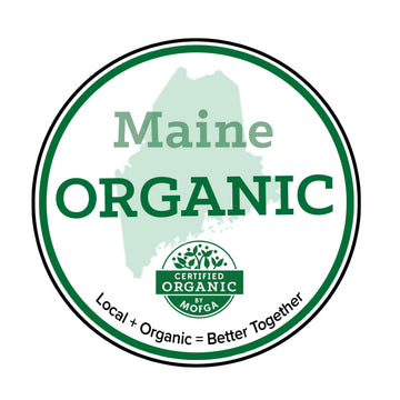 Maine Organic 4" Individual Sticker